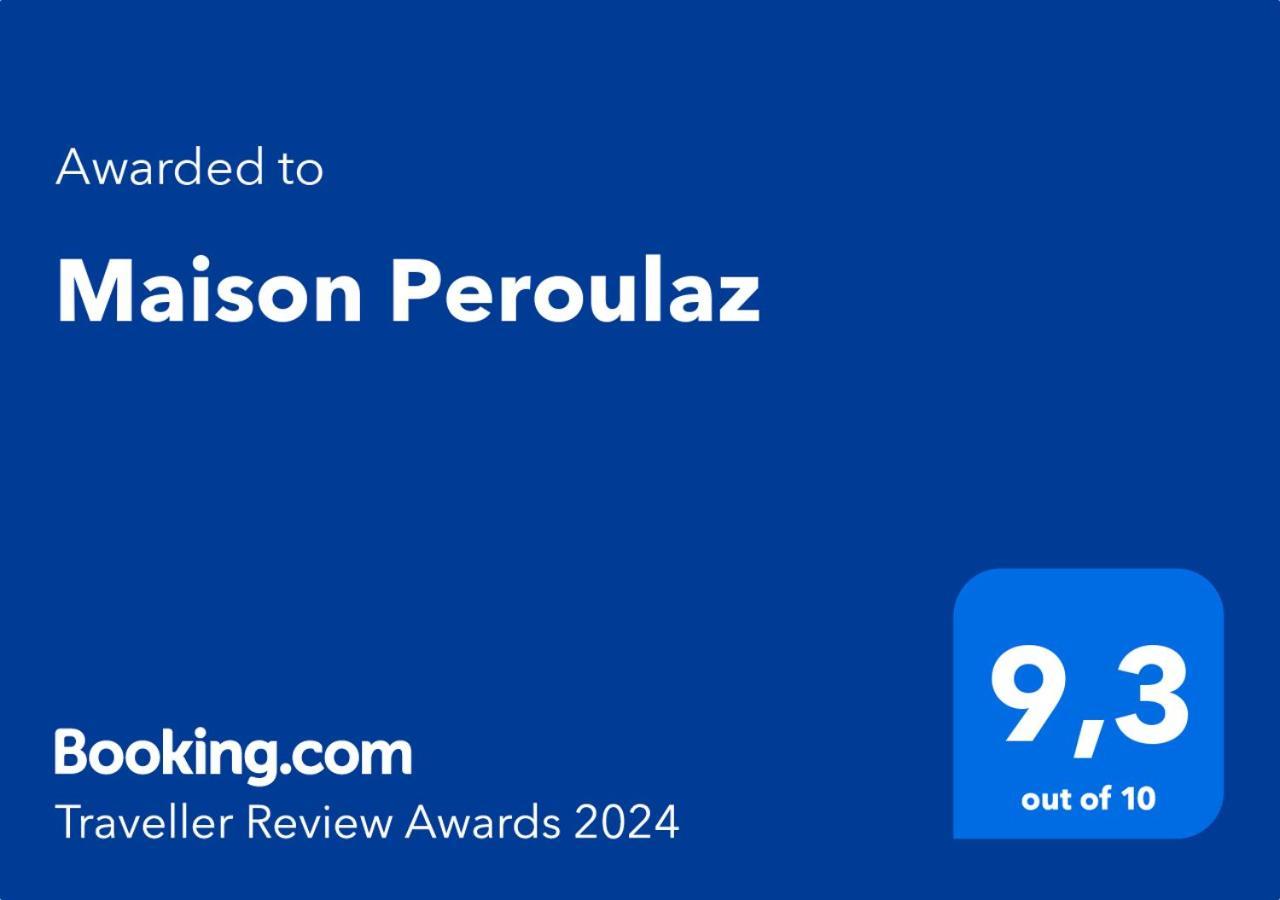 Maison Peroulaz Charvensod Eksteriør bilde